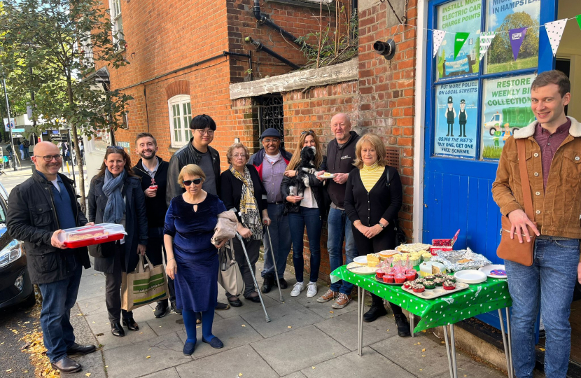 Hampstead & Highgate Conservative Association will be hosting our now annual Coffee Morning in aid of Macmillan Cancer Support on Saturday 7th October 2023, 10.30am - 1pm.